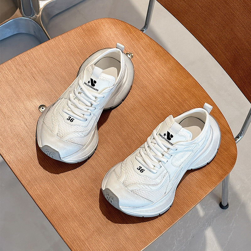 Women's & Men's Dad Summer Mesh Breathable Soft Bottom Sneakers