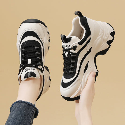 Women's Dad Raise The Bottom Sports Pumps Sneakers