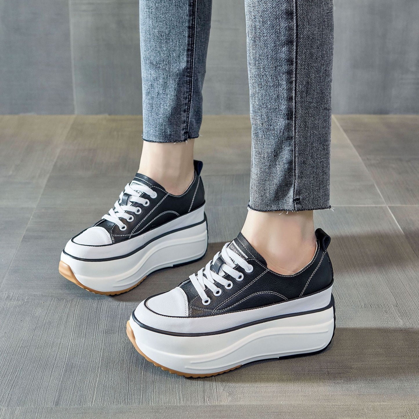 Women's Pumps Increased Fashion With Lightweight Korean Casual Shoes