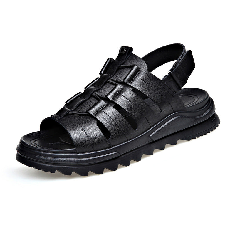 Men's Summer Fashion Trendy Soft Bottom Open Men's Shoes