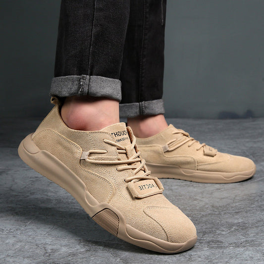 Men's Sports Soft Bottom British Outdoor Clothes Casual Shoes