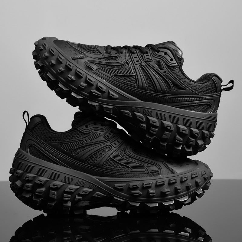 Women's & Men's Durian Bottom Tank Thick Distressed Sports Sneakers