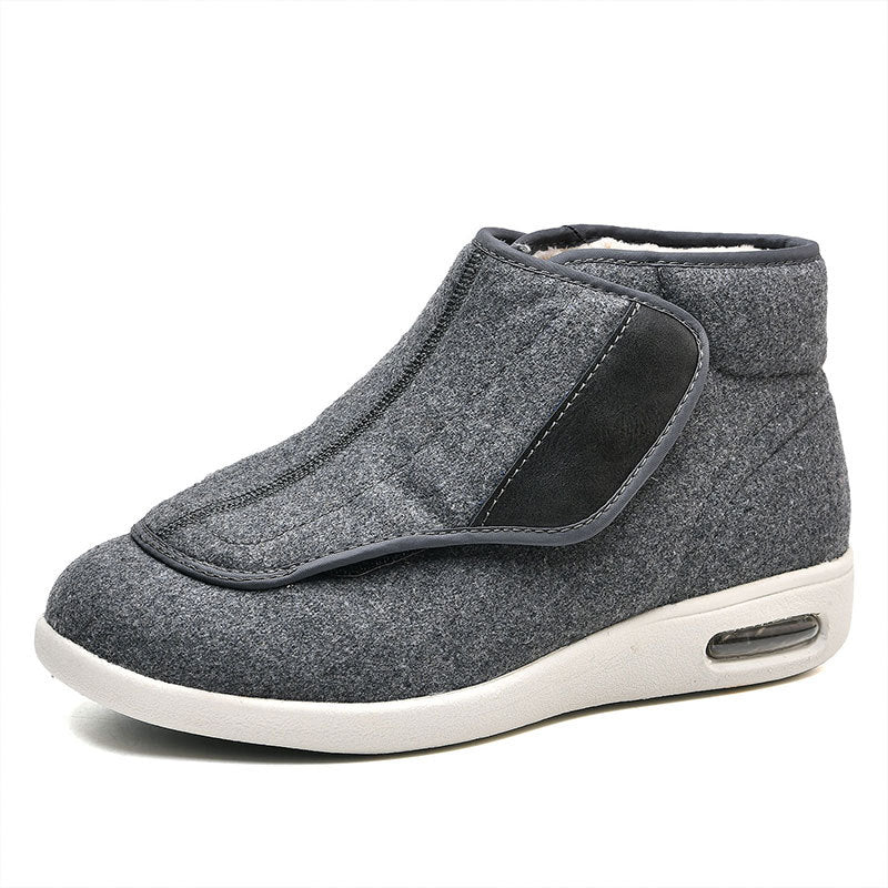 Men's Elderly People's Old Large Opening Velcro Men's Casual Shoes
