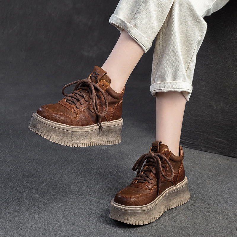 Women's & Men's Man Increased Distressed Color Pumps Matching Men's Shoes