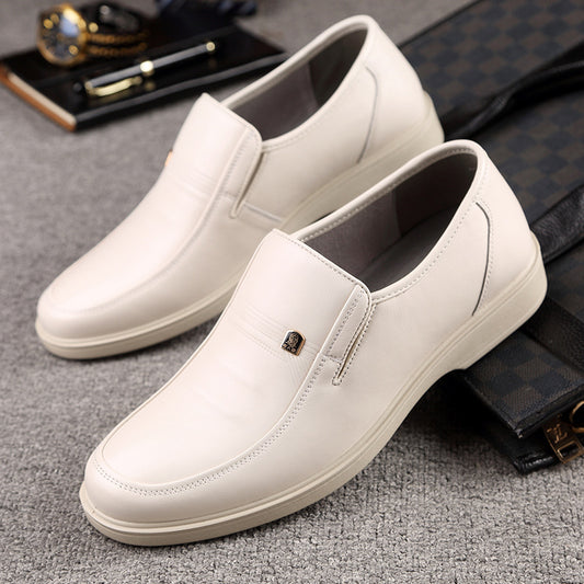 Men's Old Summer Breathable Hollow Business Dad Casual Shoes