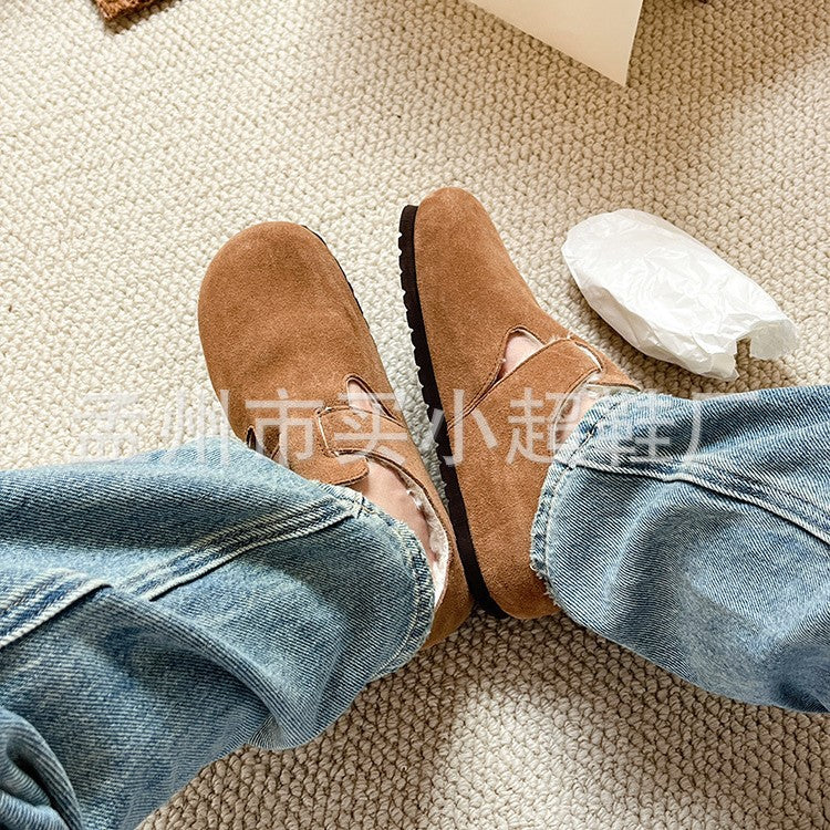 Women's All-inclusive Cotton Thickened Warm Short Winter Snow Boots