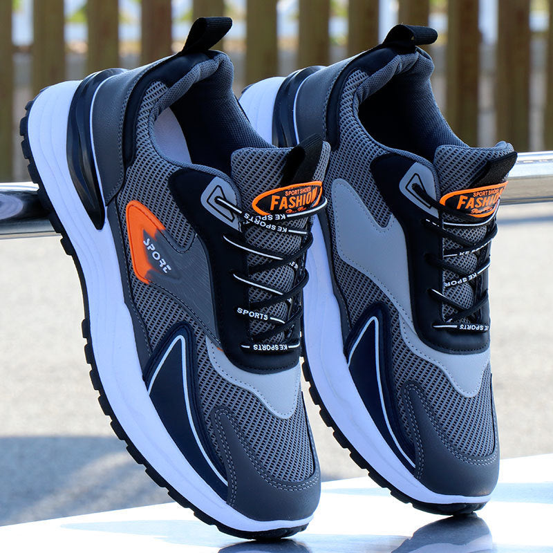 Men's Running Waterproof Sports Soft Bottom Wild Sneakers
