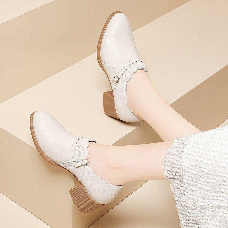Women's Pumps British Style Spring Early Autumn Women's Shoes