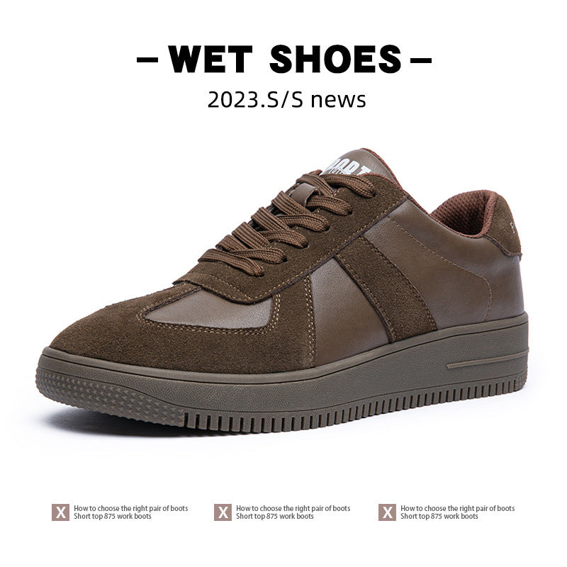 Men's Large Retro Plus Size Breathable Mesh Casual Shoes