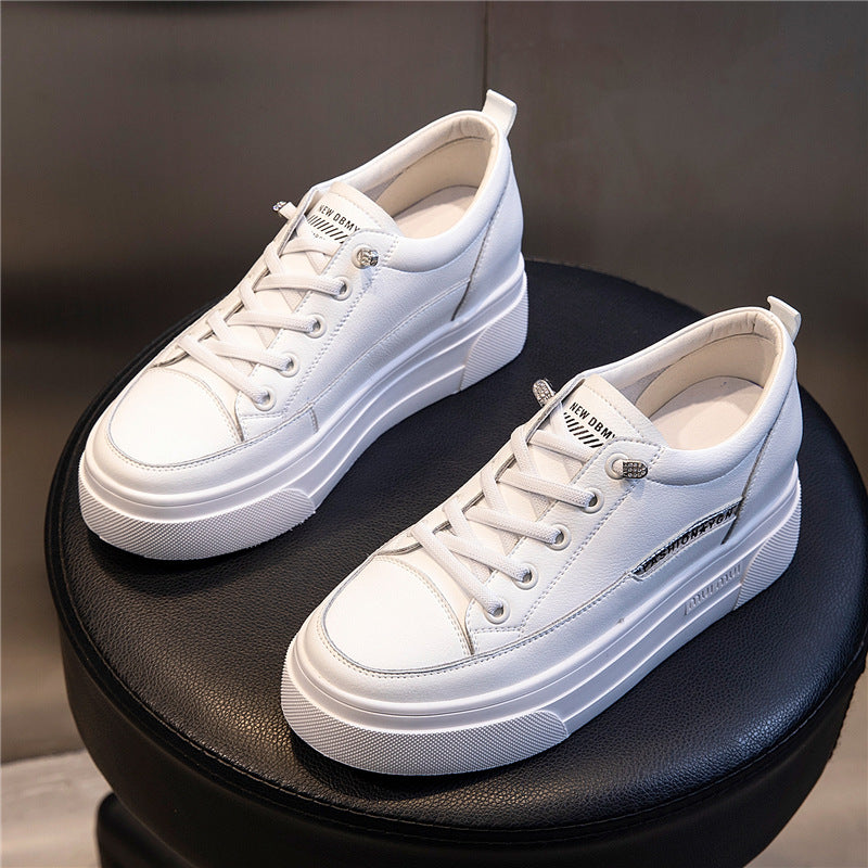 Women's Height Increasing Insole Spring Platform Pumps Heels
