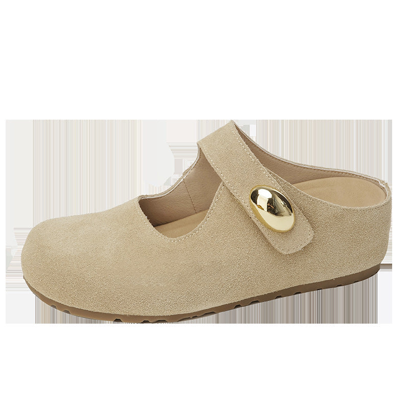 Women's Large Round Toe Soft Adorable Thick Bottom Slippers