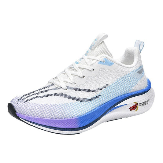 Women's & Men's Cotton Optional Carbon Plate Running Shock Sneakers