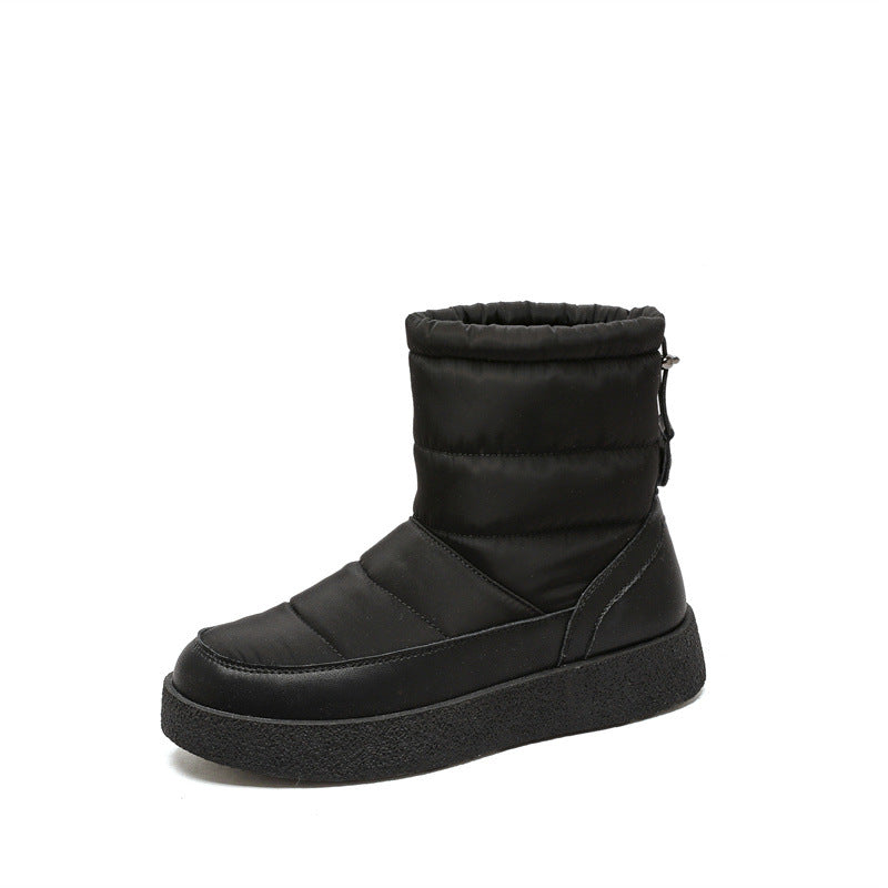 Women's Winter Waterproof Outdoor Fashionable Warm Bread Snow Boots