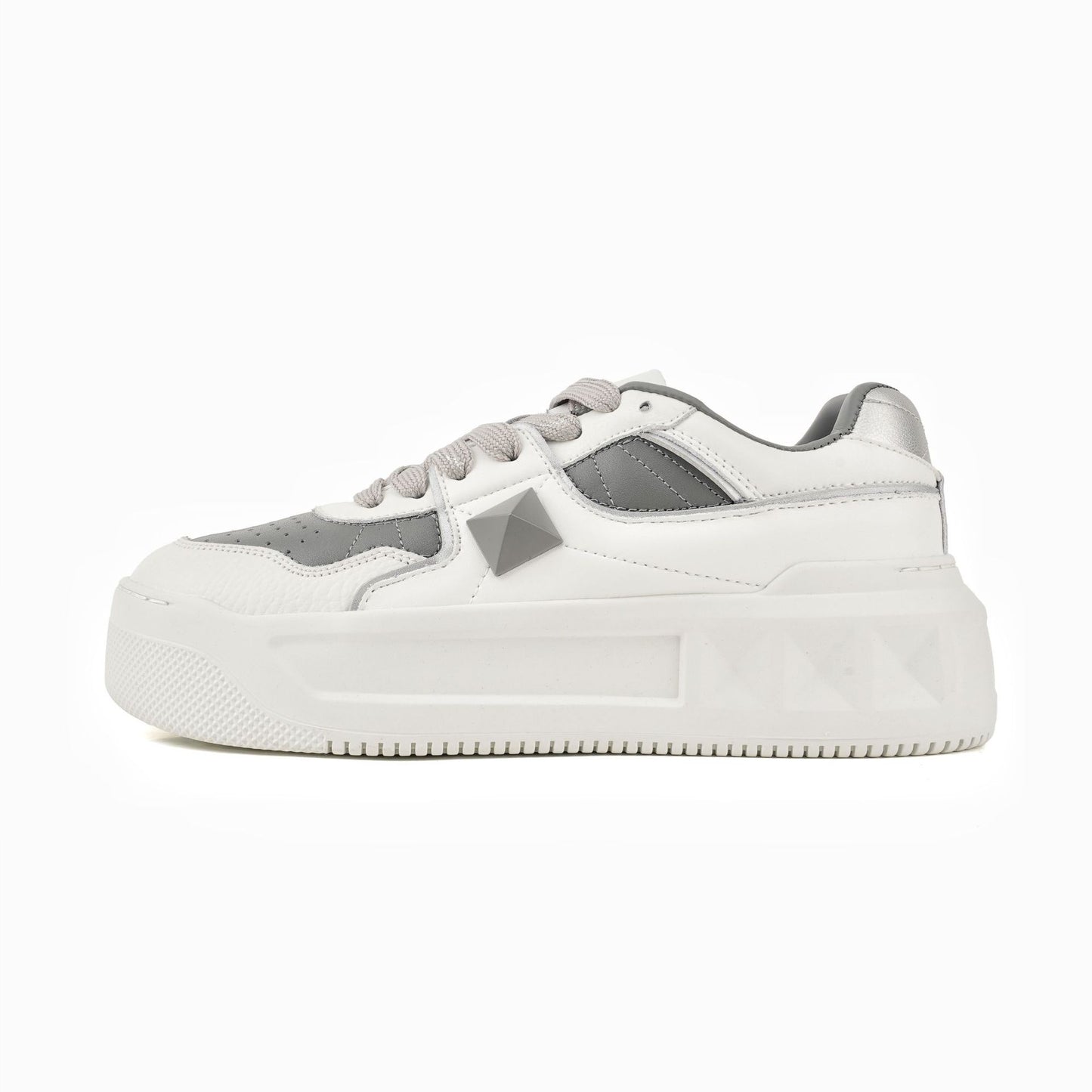 Women's Thick Bottom Hight Increasing Board Rose Red Platform Leisure Sneakers