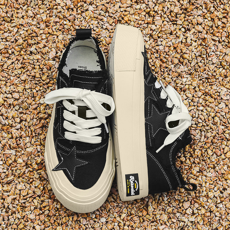 Men's Niche Star Summer Versatile Couple Platform Sneakers