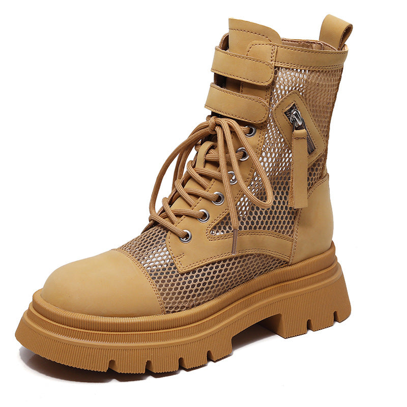 Women's Martin Summer Thin Genuine Mesh Breathable Women's Shoes