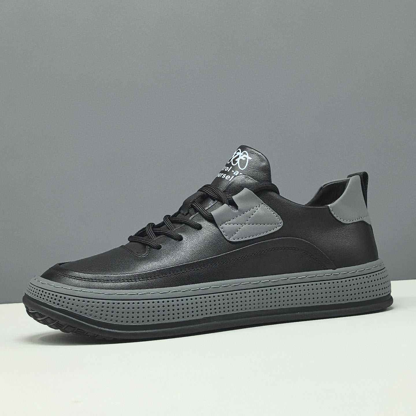 Men's Fashionable Genuine Head Tilt Trendy Sneakers
