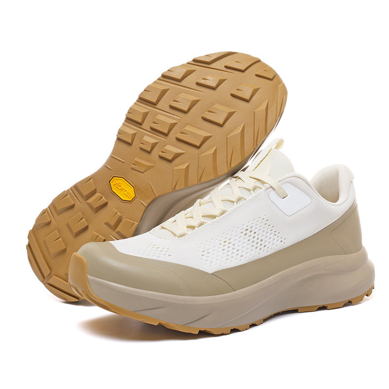 Men's Rotating Button Outdoor Hiking Breathable Fashion Sneakers