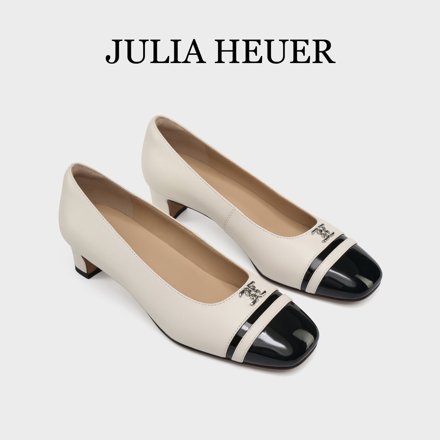 Women's Julia Hull Square Toe High Comfortable Women's Shoes