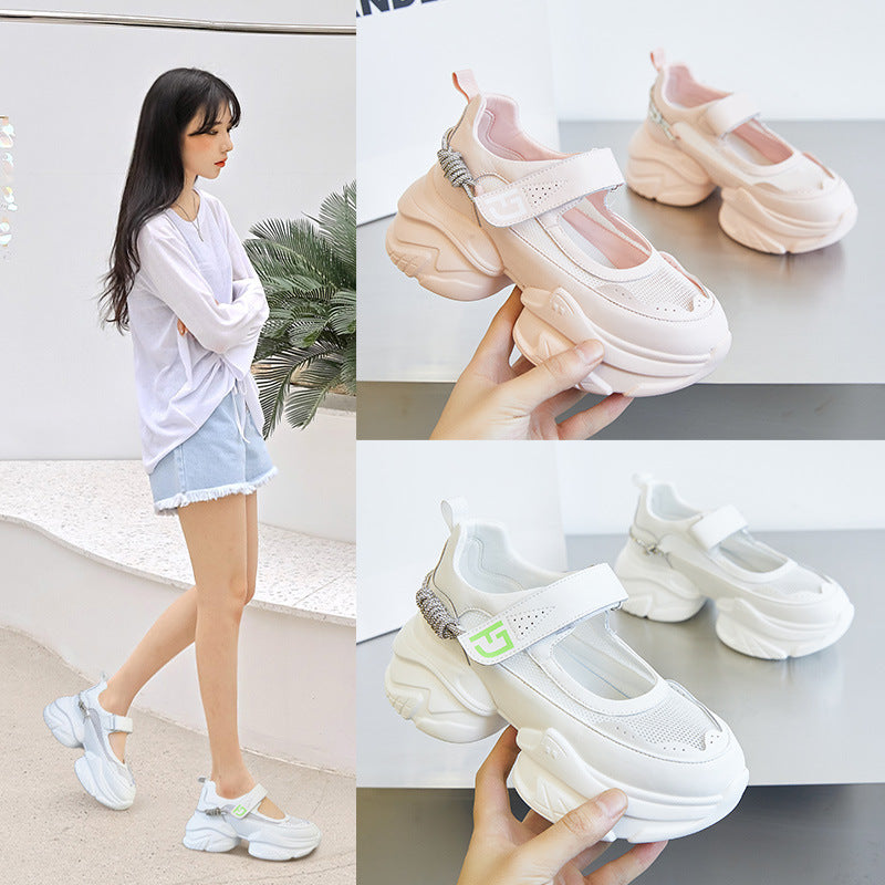 Women's Mesh Sports Summer Breathable Beach Muffin Casual Shoes