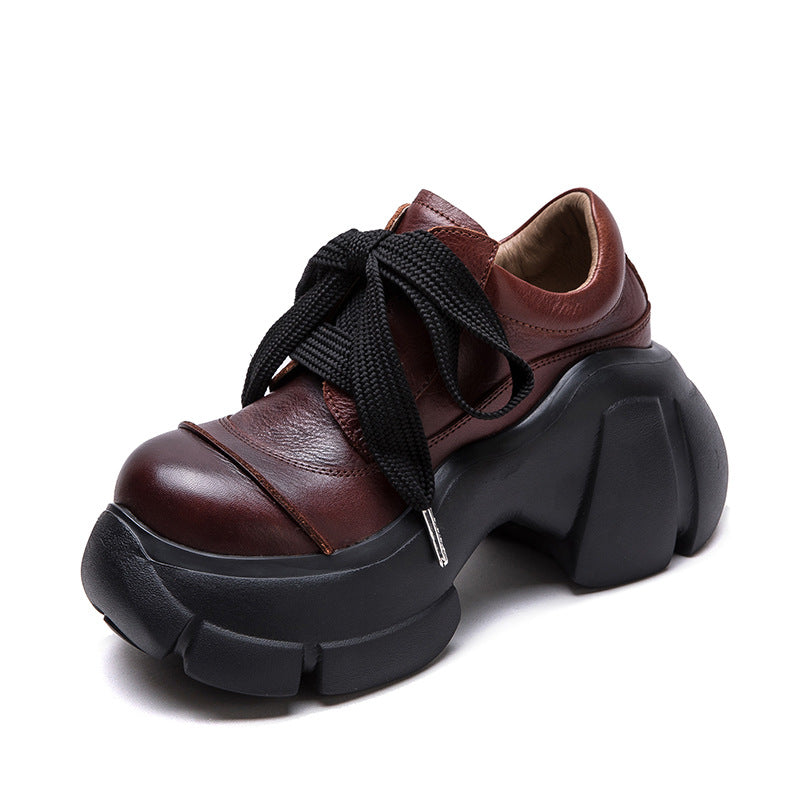 Thick-soled Small Height Increased Polished Fashion Casual Shoes