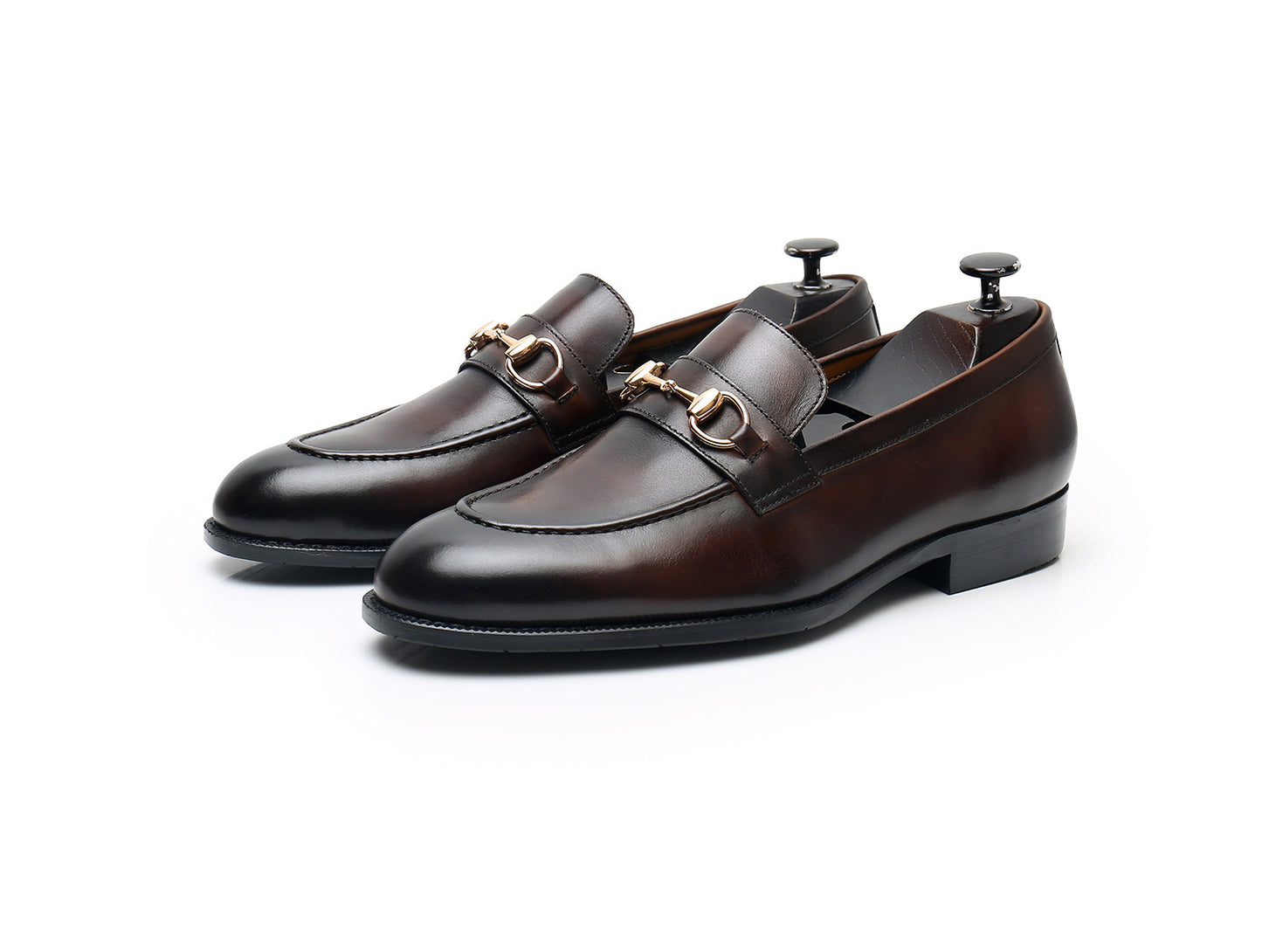 Men's Spring British Business Formal Wear Slip-on Leather Shoes