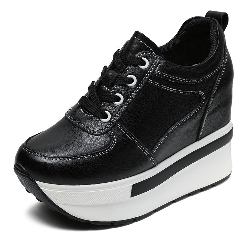 Women's Autumn Invisible Elevated Platform Wedge Top Women's Fashion Shoes