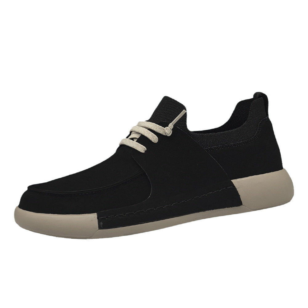 Men's Genuine Head Tilt Board Fashionable Versatile Light Luxury Sneakers