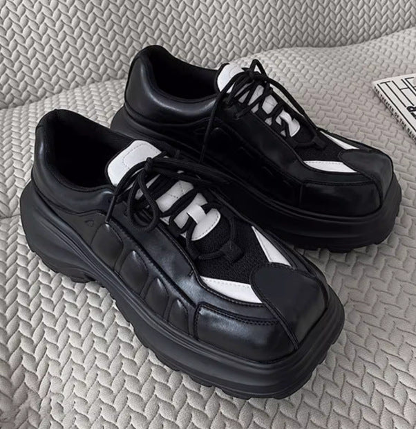 Men's Niche Platform Dad Retro Height Increasing Sneakers