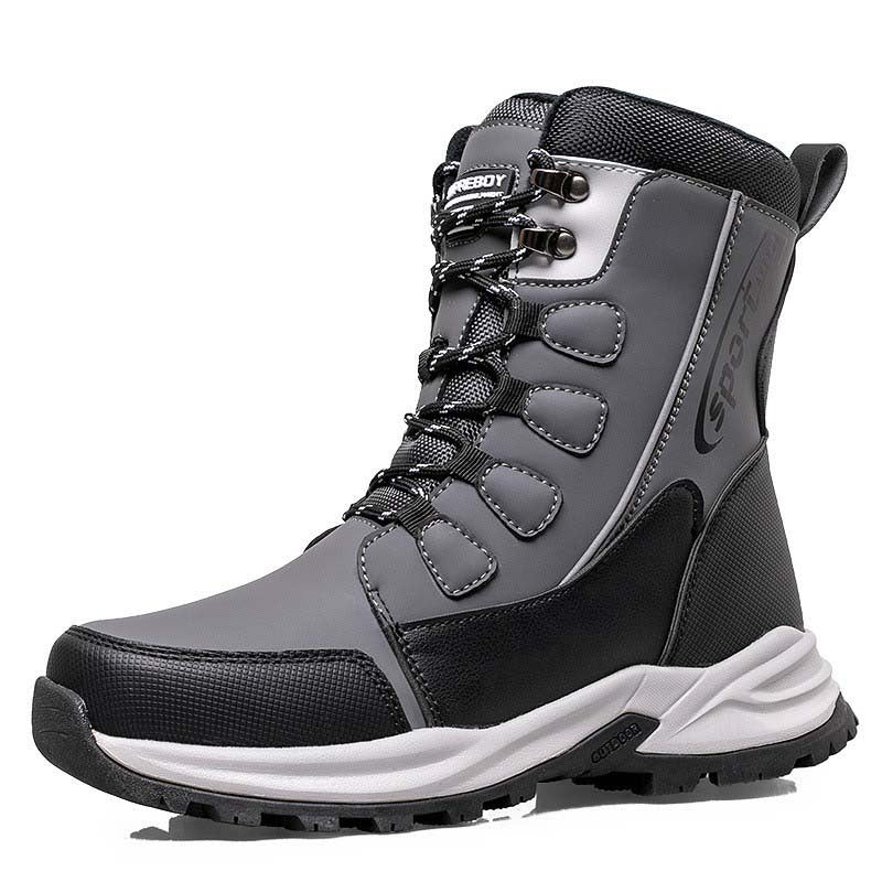 Men's Northeast Insulated Fleece-lined Winter Waterproof Thick Snow Boots