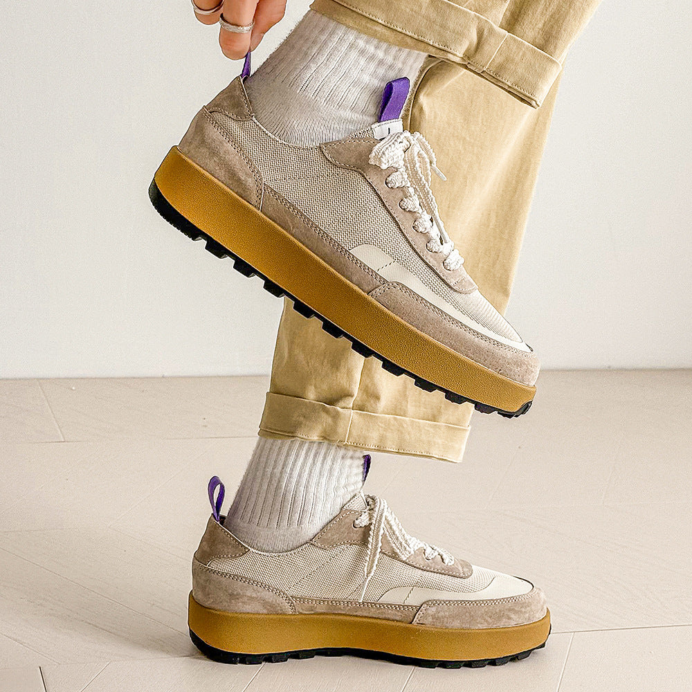 Men's Board Retro Jogging Versatile Fashion Breathable Sneakers