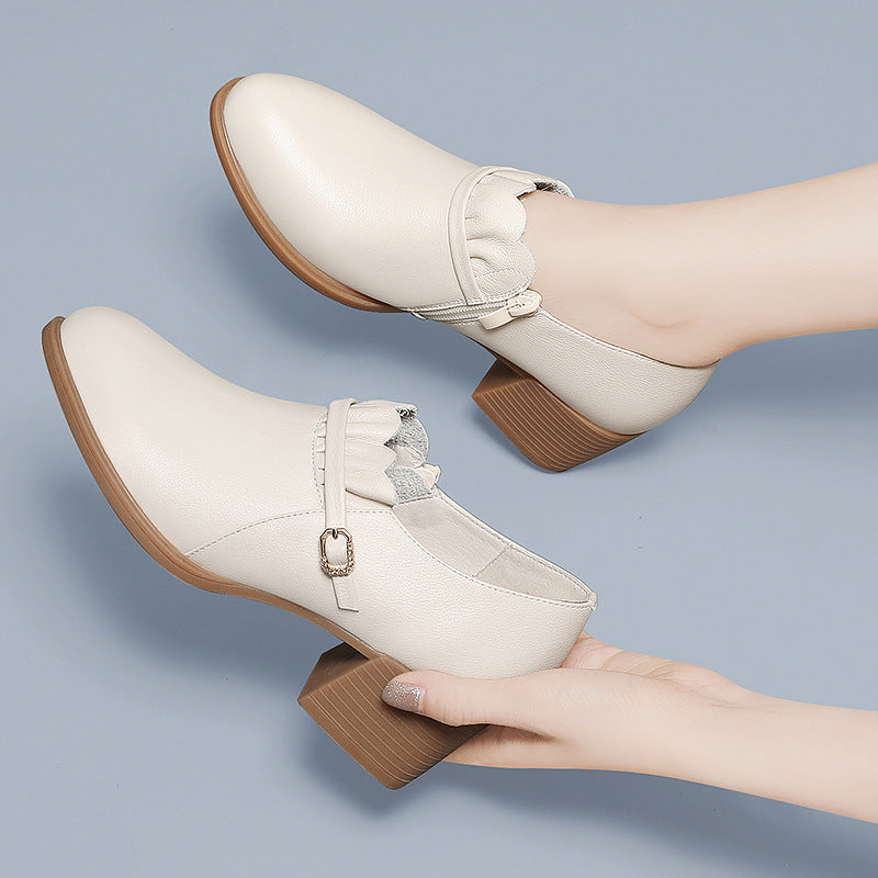 Women's Pumps British Style Spring Early Autumn Women's Shoes