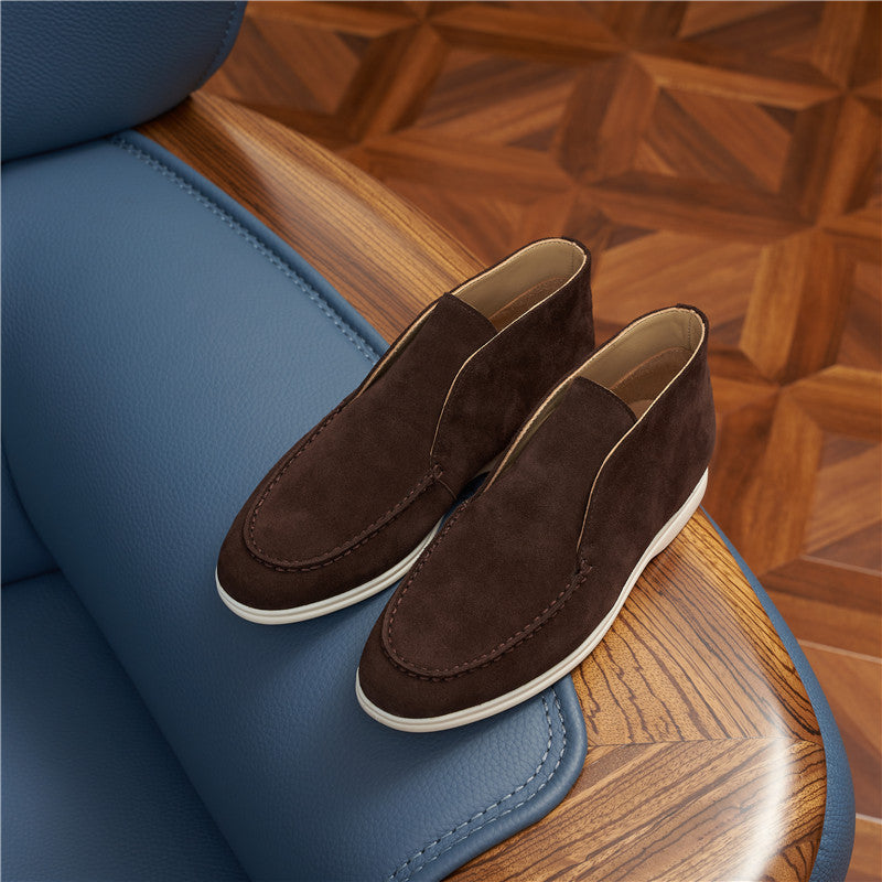 Men's Lightweight Comfortable Slip-on Lazy Cozy Sole Boots
