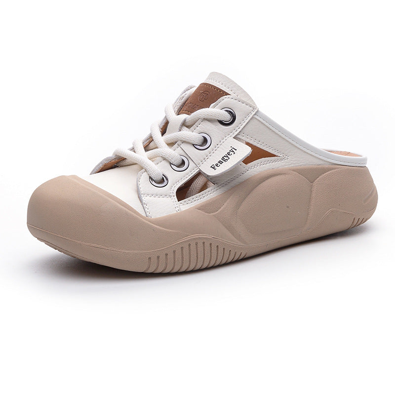Women's Cute Lazy Pump Summer Outdoor Wear Platform Slippers