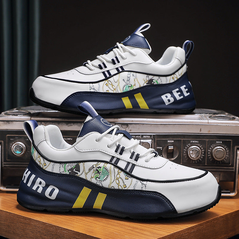 Men's Daddy Fashion Sports Bag Sole Platform Casual Shoes