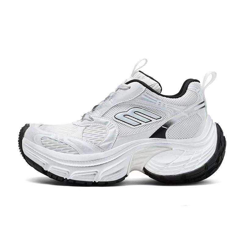 Women's & Men's Dad Retro Distressed Thick-soled Early Spring Sneakers