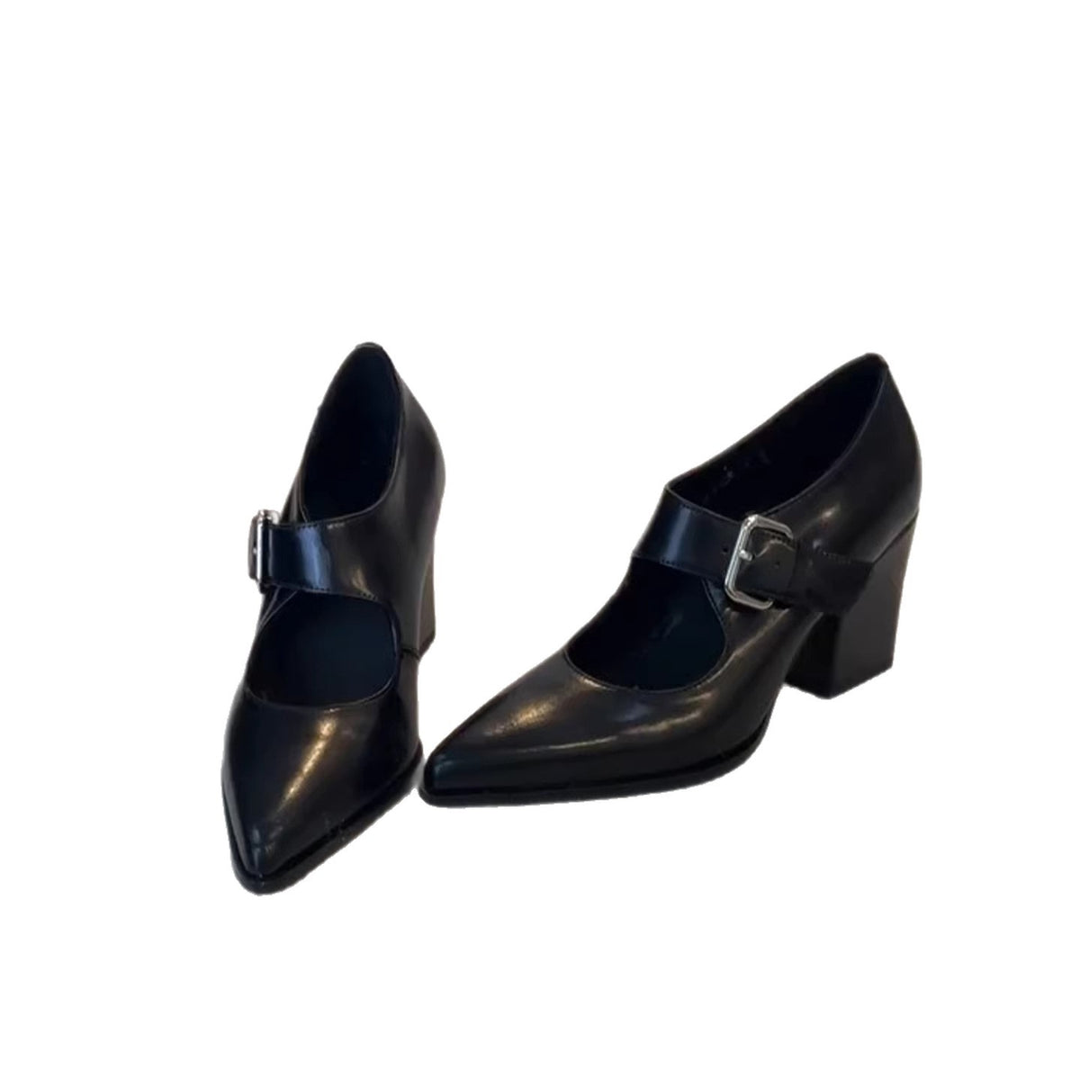 Women's Style Pointed Toe Mary Jane Shallow Mouth Women's Fashion Shoes