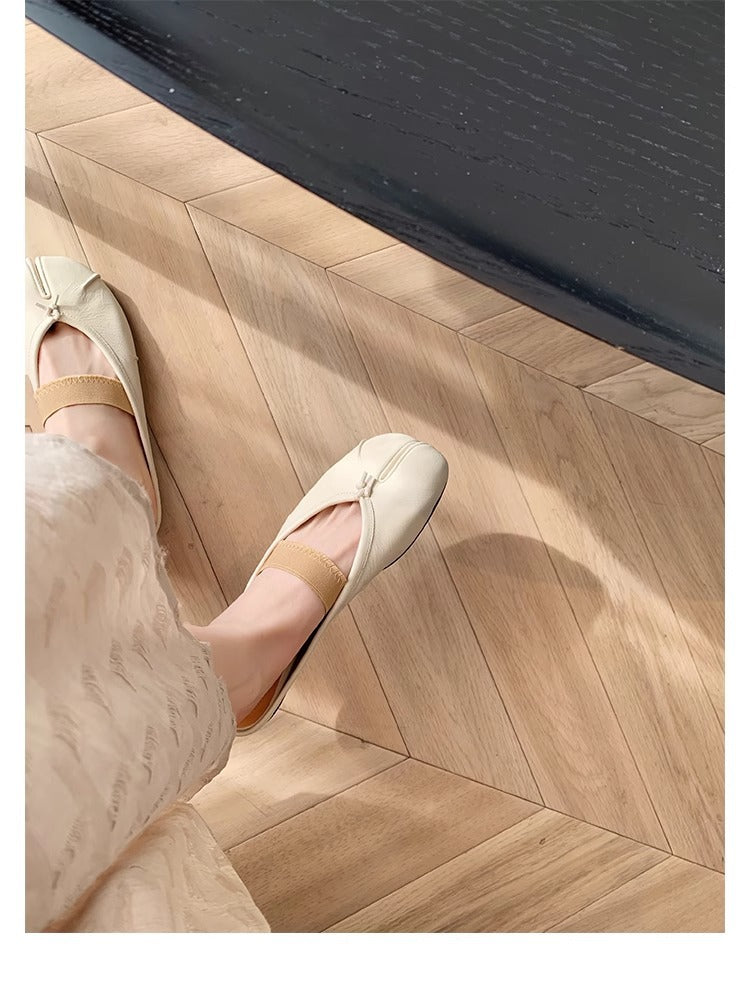Women's Mom Trotter Spring Toe Pumps Half Women's Shoes