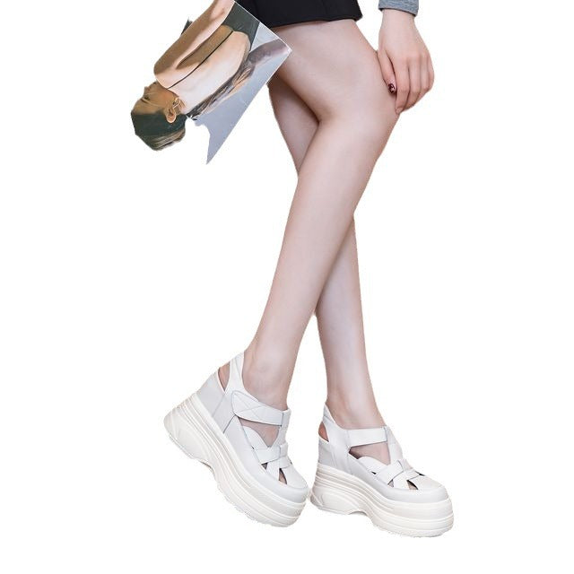 Women's Increasing Insole Muffin Thick Bottom Toe Sandals