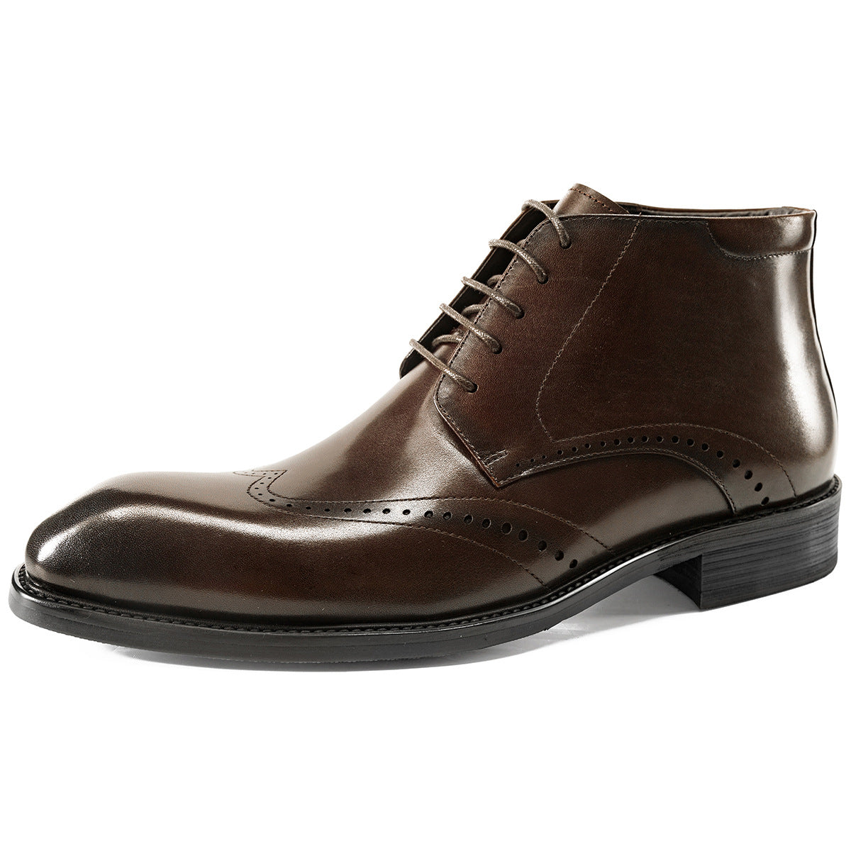 Men's Two-way Winter Pointed Martin Cowhide Boots