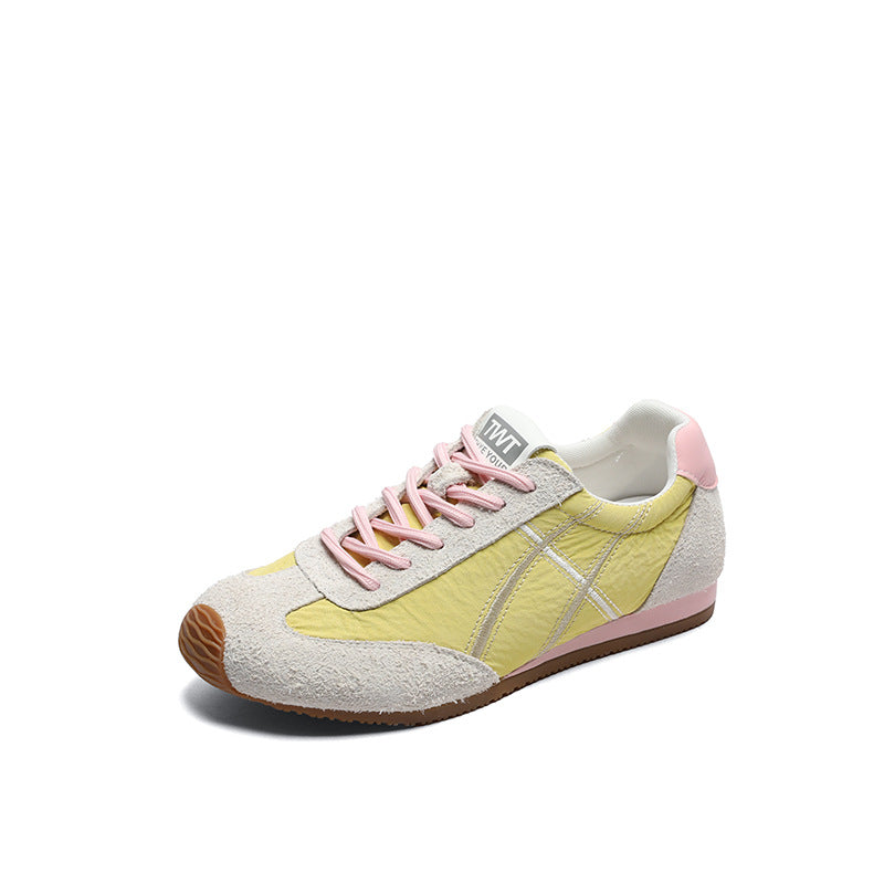 Women's Training Breathable Lightweight Retro Genuine Niche Casual Shoes