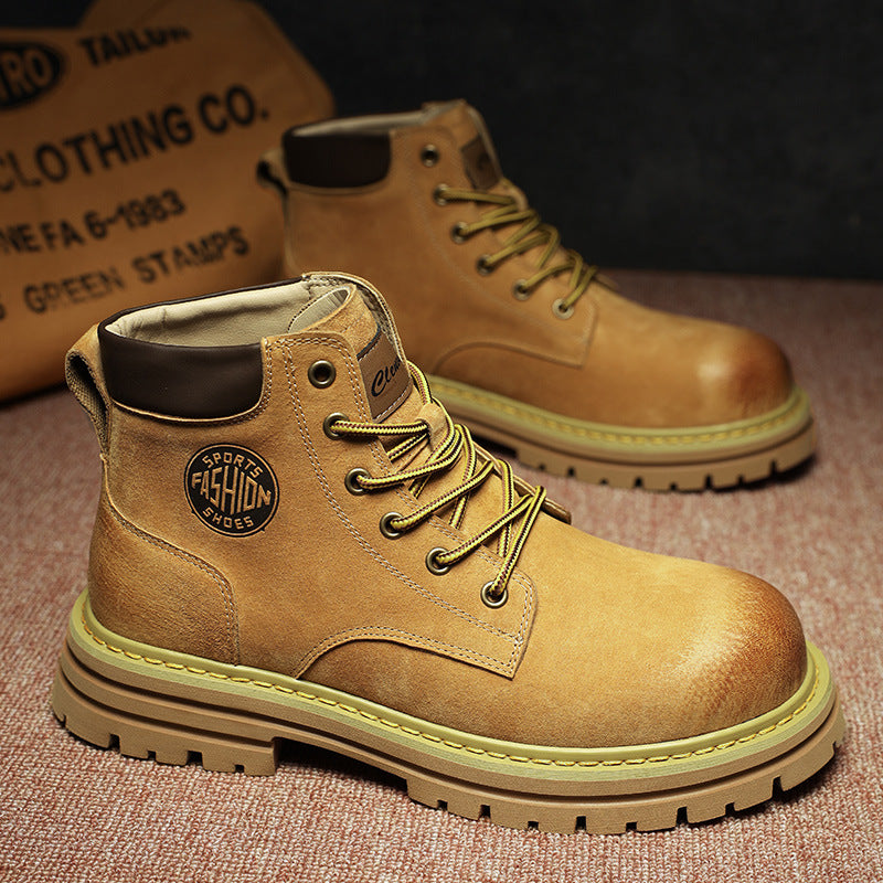 Increased Fashion Martin Autumn Trendy Breathable Boots