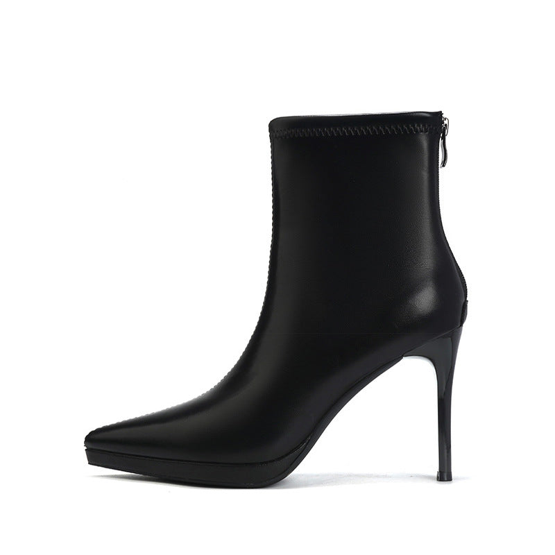New Creative Popular Comfortable Elegant Winter Women's Leather Boots