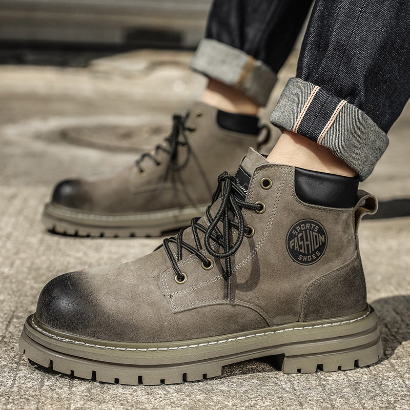 Increased Fashion Martin Autumn Trendy Breathable Boots
