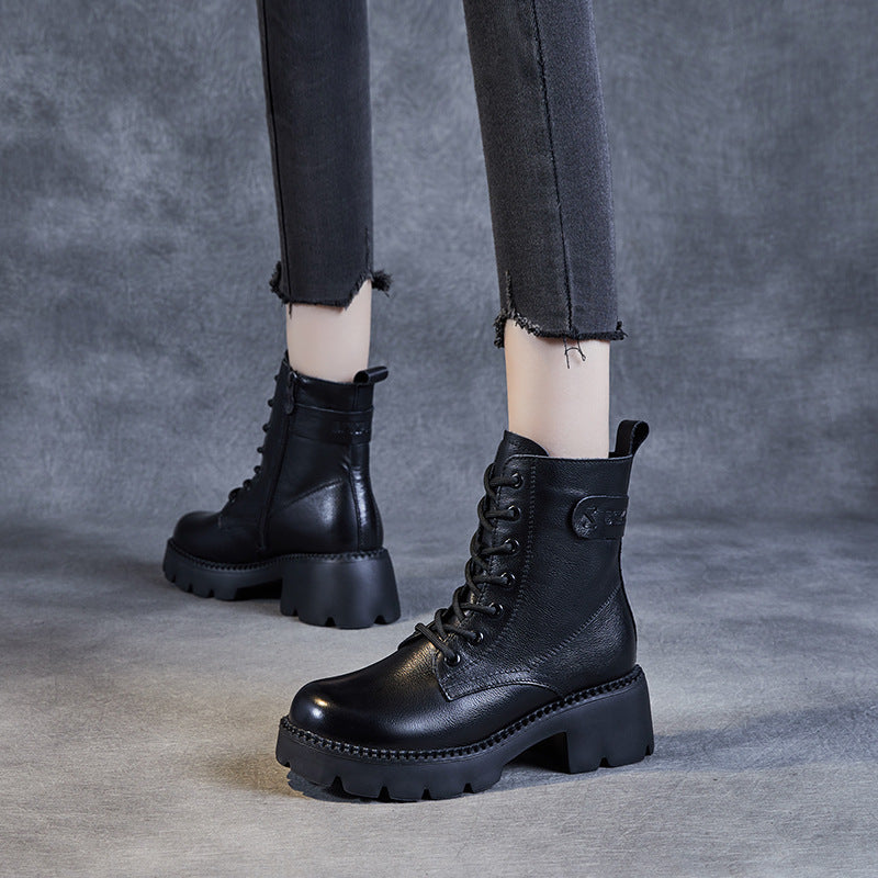 Women's Style High Fashion Martin Soft Soled Boots