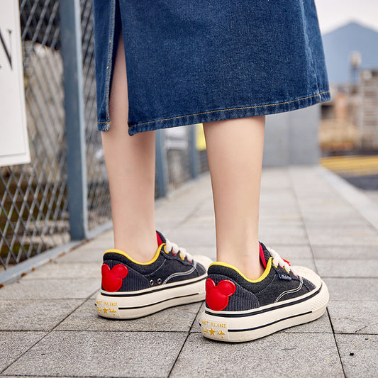 Women's Ugly Cute Big Head Spring Mickey Sneakers