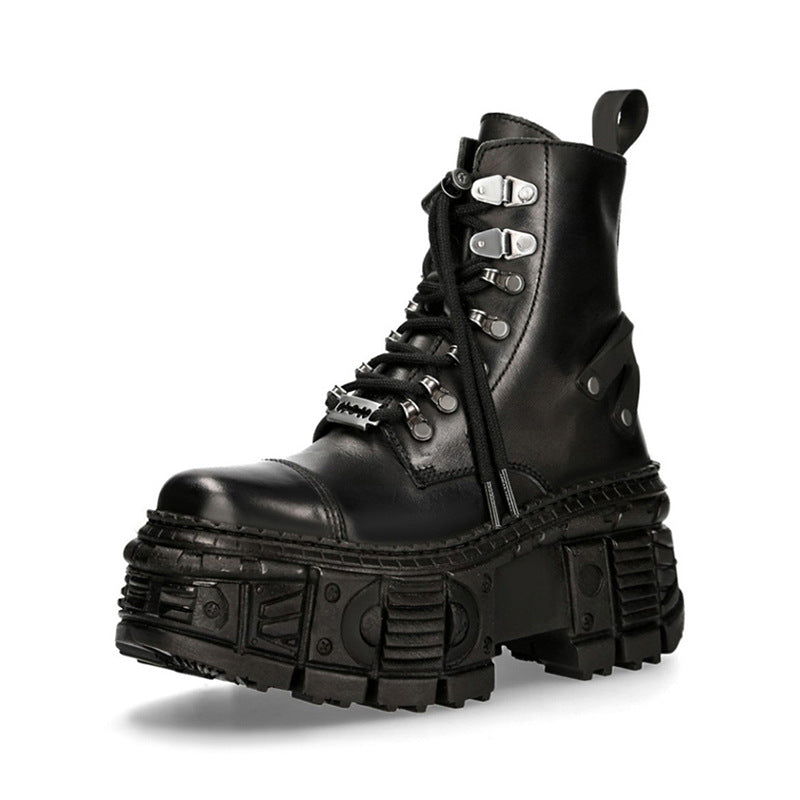 Spanish Punk Street Shot Platform Martin Boots
