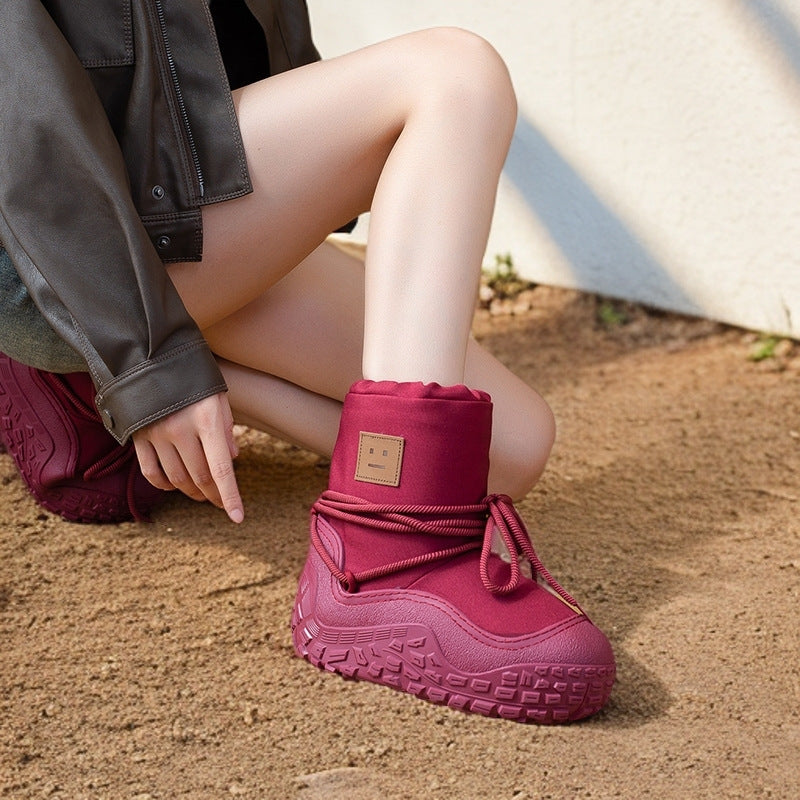 Women's For Winter Super Hot Thickened Warm Sleeve Cotton Snow Boots