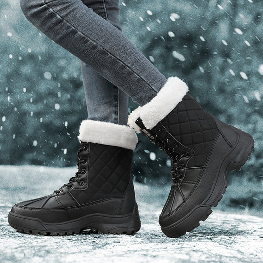 Women's Winter Plush Insulated Comfortable Sports Outdoor Snow Boots