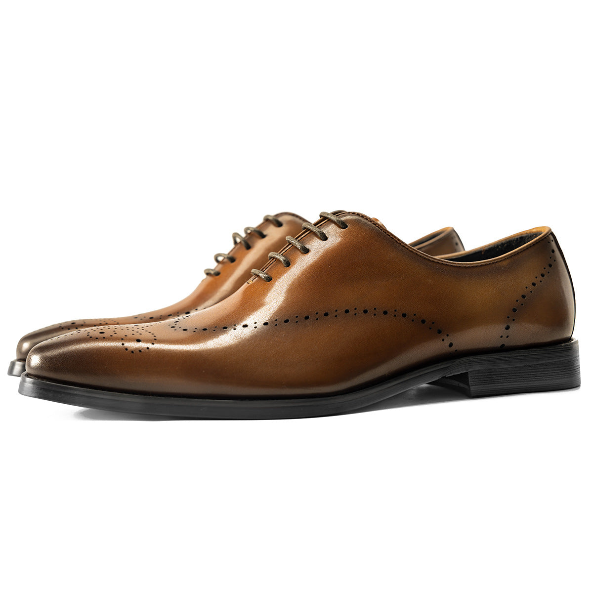 Men's Style Formal Wear Top Layer Cowhide Men's Business Leather Shoes